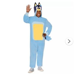 Bluey Bandit Heeler Adult Halloween Onesie Costume - Large/X-Large